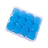 Maxbell 12Pcs Ear Plugs Soft Sound Blocking Ear Plugs for Traveling Concert Studying blue