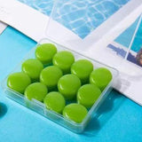 Maxbell 12Pcs Ear Plugs Soft Sound Blocking Ear Plugs for Traveling Concert Studying green