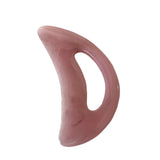 Maxbell Gua Sha Facial Tool Multifunctional Smooth Manual Massager for Leg Neck Back Large pink