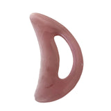 Maxbell Gua Sha Facial Tool Multifunctional Smooth Manual Massager for Leg Neck Back Large pink