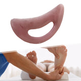 Maxbell Gua Sha Facial Tool Multifunctional Smooth Manual Massager for Leg Neck Back Large pink