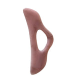 Maxbell Gua Sha Facial Tool Multifunctional Smooth Manual Massager for Leg Neck Back Medium pink