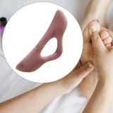 Maxbell Gua Sha Facial Tool Multifunctional Smooth Manual Massager for Leg Neck Back Medium pink