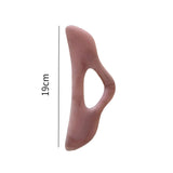 Maxbell Gua Sha Facial Tool Multifunctional Smooth Manual Massager for Leg Neck Back Medium pink