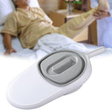 Maxbell Bedpan with Cover Emergency Device for Female Male Personal Bedridden People white gray