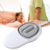 Maxbell Bedpan with Cover Emergency Device for Female Male Personal Bedridden People white gray