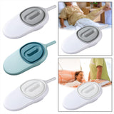 Maxbell Bedpan with Cover Emergency Device for Female Male Personal Bedridden People white gray