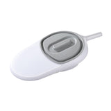 Maxbell Bedpan with Cover Emergency Device for Female Male Personal Bedridden People white gray