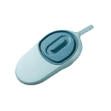 Maxbell Bedpan with Cover Emergency Device for Female Male Personal Bedridden People blue