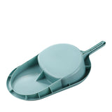 Maxbell Bedpan with Cover Emergency Device for Female Male Personal Bedridden People blue