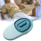 Maxbell Bedpan with Cover Emergency Device for Female Male Personal Bedridden People blue