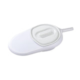 Maxbell Bedpan with Cover Emergency Device for Female Male Personal Bedridden People white