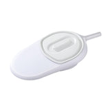 Maxbell Bedpan with Cover Emergency Device for Female Male Personal Bedridden People white
