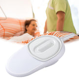 Maxbell Bedpan with Cover Emergency Device for Female Male Personal Bedridden People white