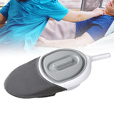 Maxbell Bedpan with A Handle Easy to Use Nursing Urinal for Men Women Bedridden Home white grey