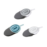 Maxbell Bedpan with A Handle Easy to Use Nursing Urinal for Men Women Bedridden Home white grey