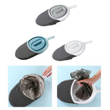 Maxbell Bedpan with A Handle Easy to Use Nursing Urinal for Men Women Bedridden Home white grey