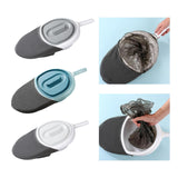 Maxbell Bedpan with A Handle Easy to Use Nursing Urinal for Men Women Bedridden Home white grey
