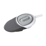 Maxbell Bedpan with A Handle Easy to Use Nursing Urinal for Men Women Bedridden Home white grey
