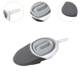 Maxbell Bedpan with A Handle Easy to Use Nursing Urinal for Men Women Bedridden Home white grey
