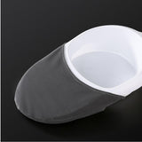 Maxbell Bedpan with A Handle Easy to Use Nursing Urinal for Men Women Bedridden Home white grey