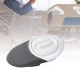 Maxbell Bedpan with A Handle Easy to Use Nursing Urinal for Men Women Bedridden Home white