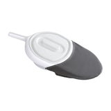 Maxbell Bedpan with A Handle Easy to Use Nursing Urinal for Men Women Bedridden Home white