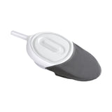 Maxbell Bedpan with A Handle Easy to Use Nursing Urinal for Men Women Bedridden Home white