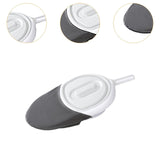 Maxbell Bedpan with A Handle Easy to Use Nursing Urinal for Men Women Bedridden Home white