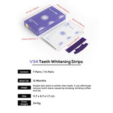 Maxbell Tooth Whitening Strips Remover for Adults Easy to Use for Dating Office Home Activated Carbon