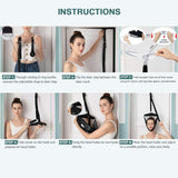 Maxbell Cervical Traction Device Neck Traction Hammock for Home Use Portable Hammock