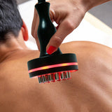 Maxbell Meridian Massager Brush Portable Handheld Microcurrent for Body Abdomen Foot