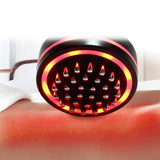 Maxbell Meridian Massager Brush Portable Handheld Microcurrent for Waist Muscle Legs