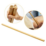 Maxbell Bamboo Massage Sticks Gua Sha Scraping Massage Tool for Waist Back Full Body 30x1cm