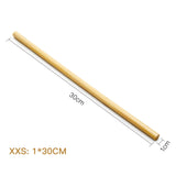 Maxbell Bamboo Massage Sticks Gua Sha Scraping Massage Tool for Waist Back Full Body 30x1cm