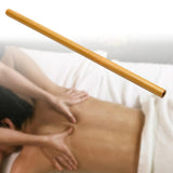 Maxbell Bamboo Massage Sticks Gua Sha Scraping Massage Tool for Waist Back Full Body 42x1.5cm