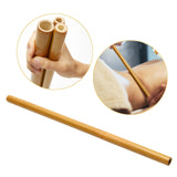 Maxbell Bamboo Massage Sticks Gua Sha Scraping Massage Tool for Waist Back Full Body 42x1.5cm