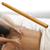 Maxbell Bamboo Massage Sticks Gua Sha Scraping Massage Tool for Waist Back Full Body 42x2.5cm