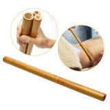 Maxbell Bamboo Massage Sticks Gua Sha Scraping Massage Tool for Waist Back Full Body 42x2.5cm