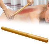 Maxbell Bamboo Massage Sticks Gua Sha Scraping Massage Tool for Waist Back Full Body 45x3.5cm