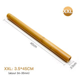 Maxbell Bamboo Massage Sticks Gua Sha Scraping Massage Tool for Waist Back Full Body 45x3.5cm