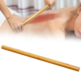 Maxbell Bamboo Massage Sticks Gua Sha Scraping Massage Tool for Waist Back Full Body 30x1.5cm