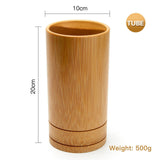 Maxbell Bamboo Massage Sticks Gua Sha Scraping Massage Tool for Waist Back Full Body Holder 20x10cm
