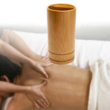 Maxbell Bamboo Massage Sticks Gua Sha Scraping Massage Tool for Waist Back Full Body Holder 20x10cm