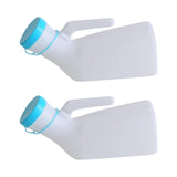 Maxbell Male Urinal Portable Thick Bedpan Potty Nighttime Urinal for Car Man Bedside Blue