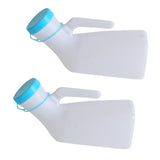 Maxbell Male Urinal Portable Thick Bedpan Potty Nighttime Urinal for Car Man Bedside Blue