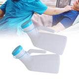Maxbell Male Urinal Portable Thick Bedpan Potty Nighttime Urinal for Car Man Bedside Blue
