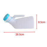 Maxbell Male Urinal Portable Thick Bedpan Potty Nighttime Urinal for Car Man Bedside Blue