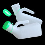 Maxbell Male Urinal Portable Thick Bedpan Potty Nighttime Urinal for Car Man Bedside Green