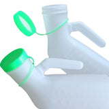 Maxbell Male Urinal Portable Thick Bedpan Potty Nighttime Urinal for Car Man Bedside Green